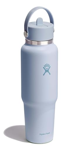 Hydro Flask 40 OZ Wide Flex Straw Travel Bottle for Surf Enthusiasts on Beach Trips